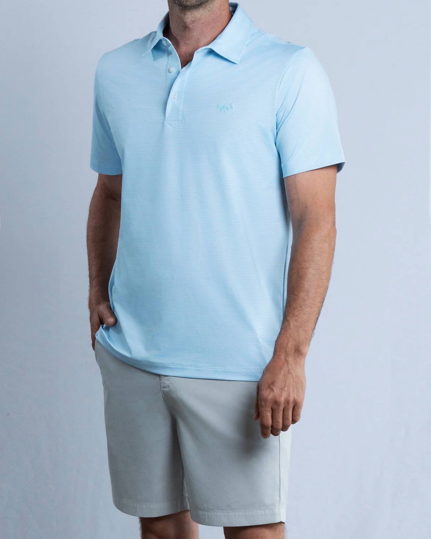 Coastal Cotton - Performance Stripe Polo