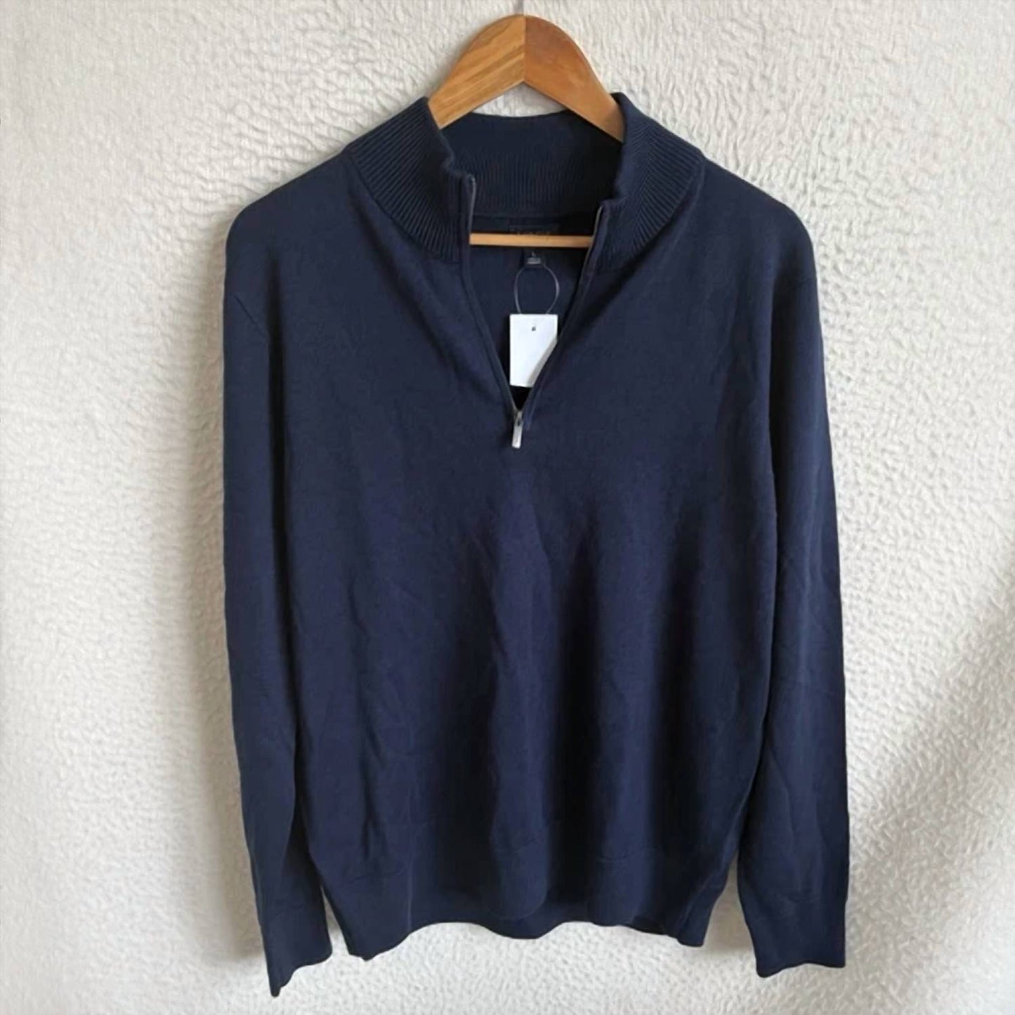 J.Crew - Men's Merino Wool-blend Half-zip Sweater