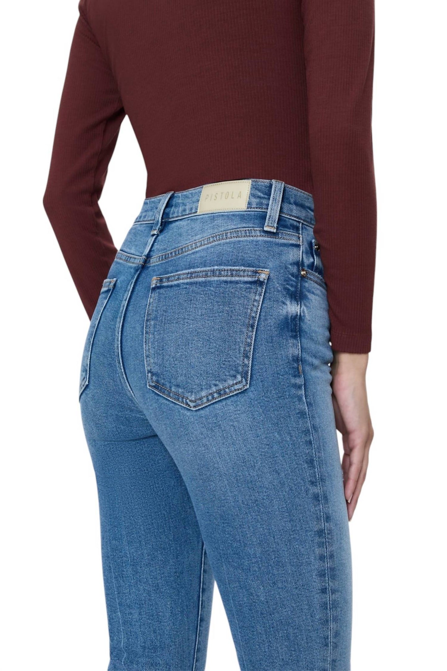 Pistola - Lennon High Rise Crop Boot Jeans