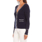 Karen Kane - Contrast Trim Cardigan Sweater