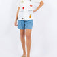 Paparazzi - Viscose Woven Embroidered Camp Shirt