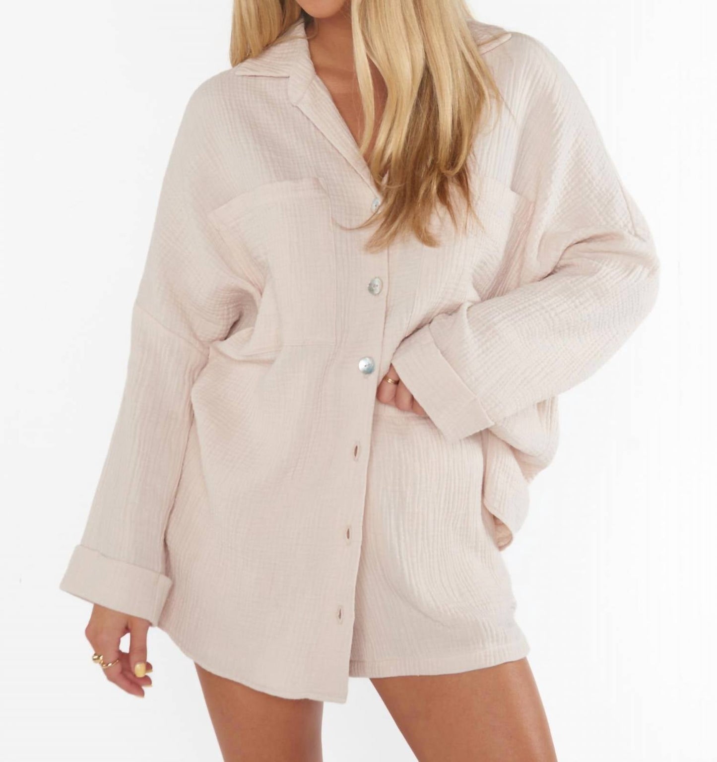 Show Me Your Mumu - Women's Johns Button Down Shirt
