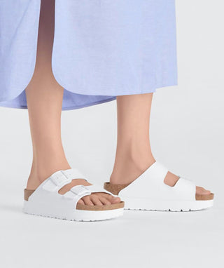 Birkenstock - Sandália vegana plataforma Gizeh feminina