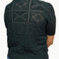 Autumn Cashmere - Short Sleeve Tile Stitch Cardigan