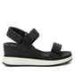 Xti - Women's Suede Wedge Sandals