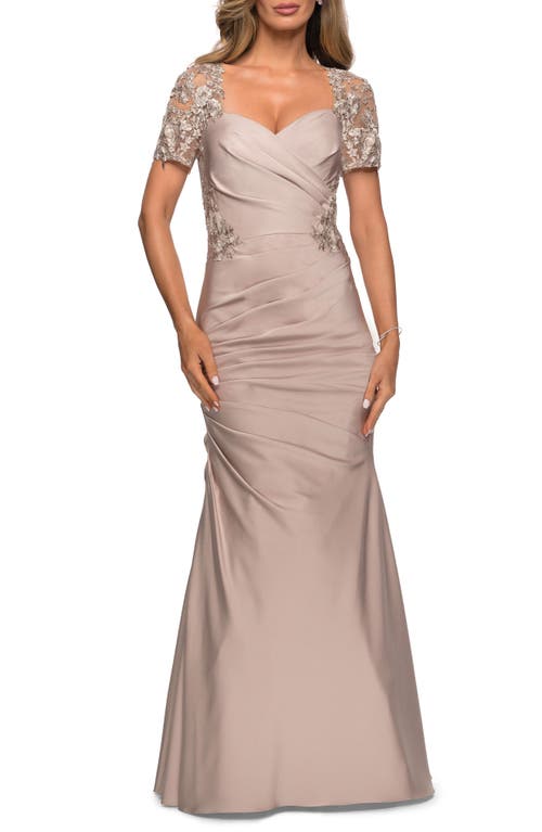 la-femme-lace-back-satin-trumpet-gown-frost-rose