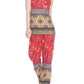 Paparazzi - Rayon Border Print Scoop Neck Tank