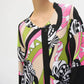 Joseph Ribkoff - Retro Quarter Sleeve Tunic Top