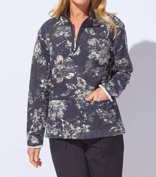 Habitat - Quarter Zip Long Sleeve Pullover