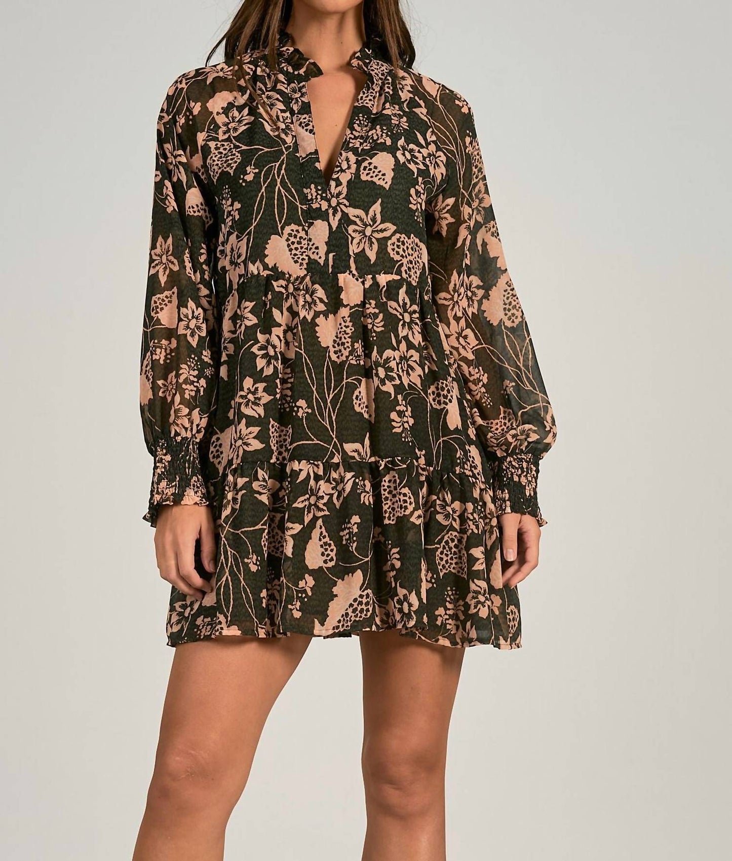 Elan - Napa Print Dress
