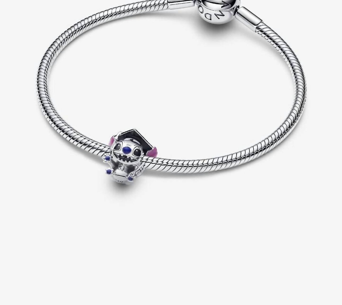 Pandora - Disney Stitch Graduation Charm Sterling silver charm only