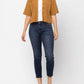 Judy Blue - Mid Rise Cropped Relaxed Denim Jeans