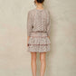 M.A.B.E. - Devi Print Long Sleeve Dress