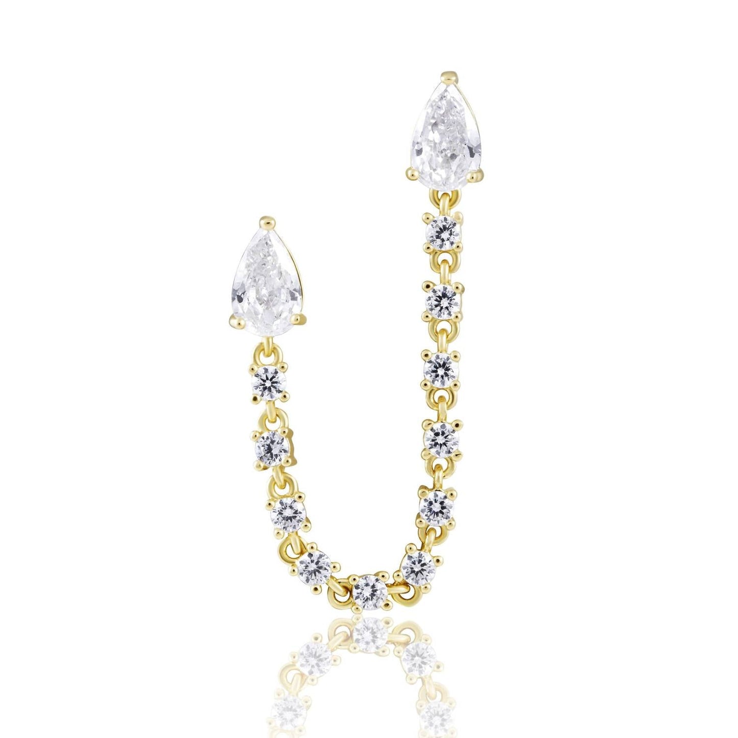 Sahira - Women's Delilah Double Stud Earring