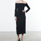 Enza Costa - OFF-SHOULDER ANKLE DRESS