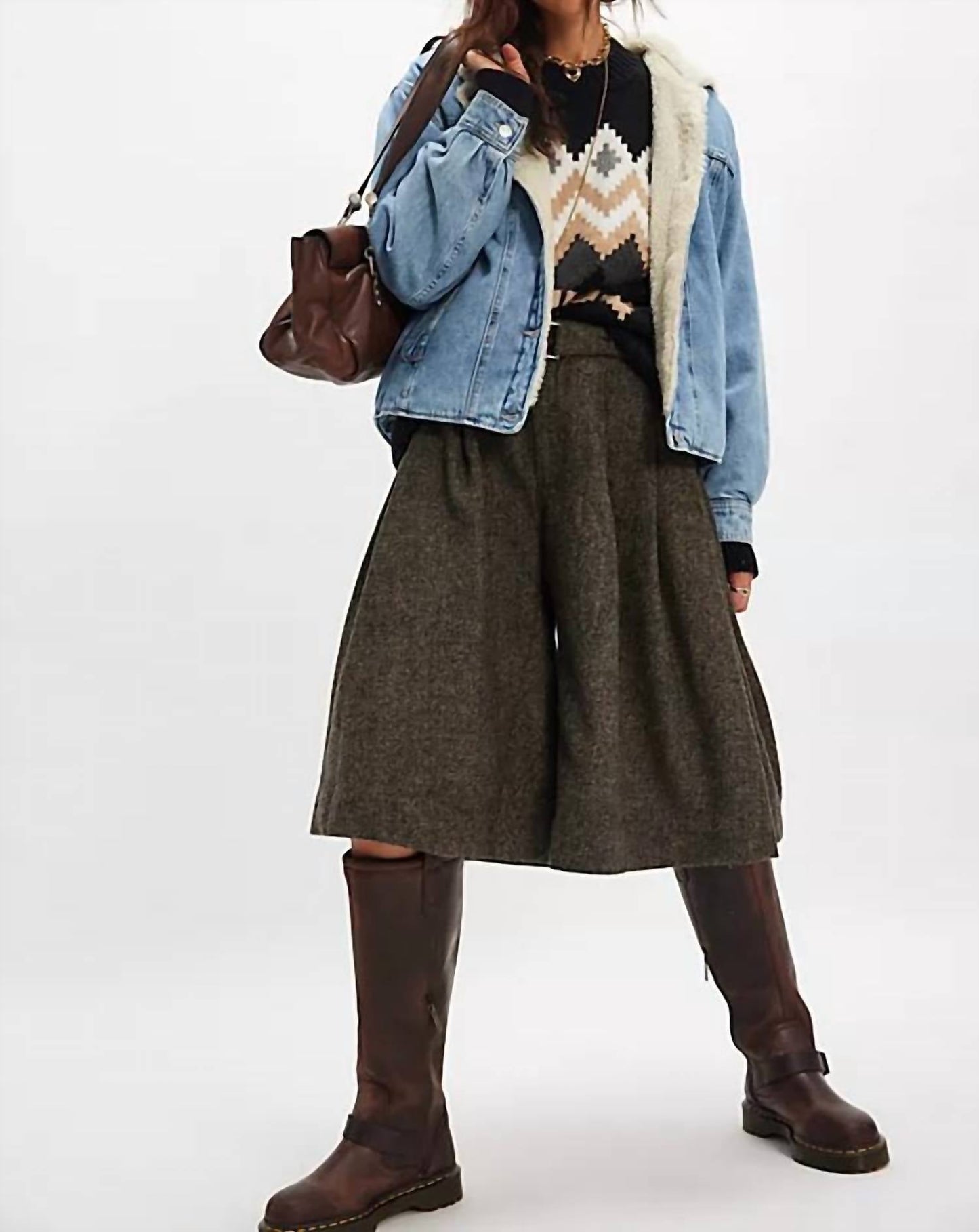 Free People - Asher Cozy Denim Jacket