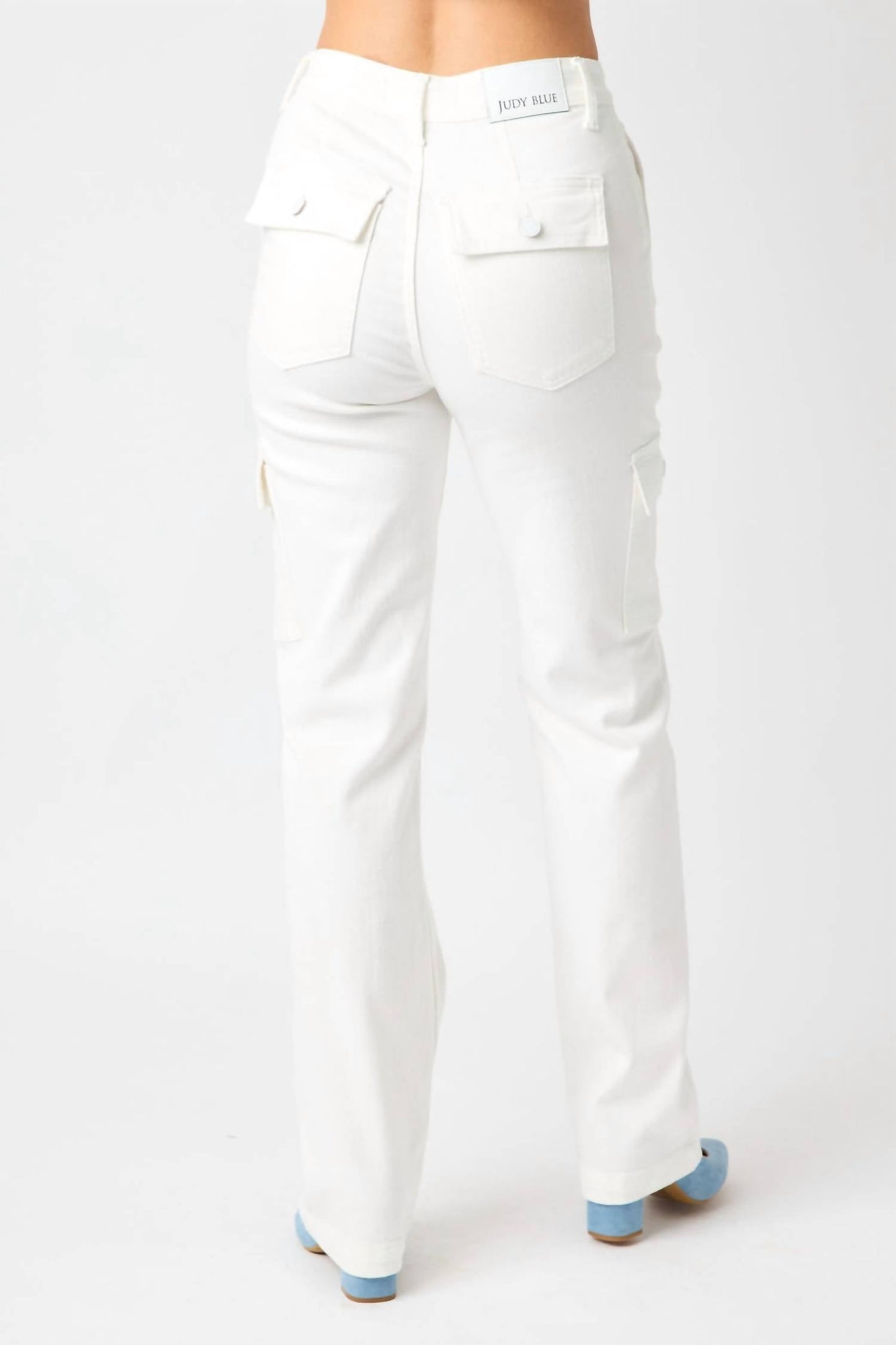 Judy Blue - High Waist Cargo Straight Leg Jean
