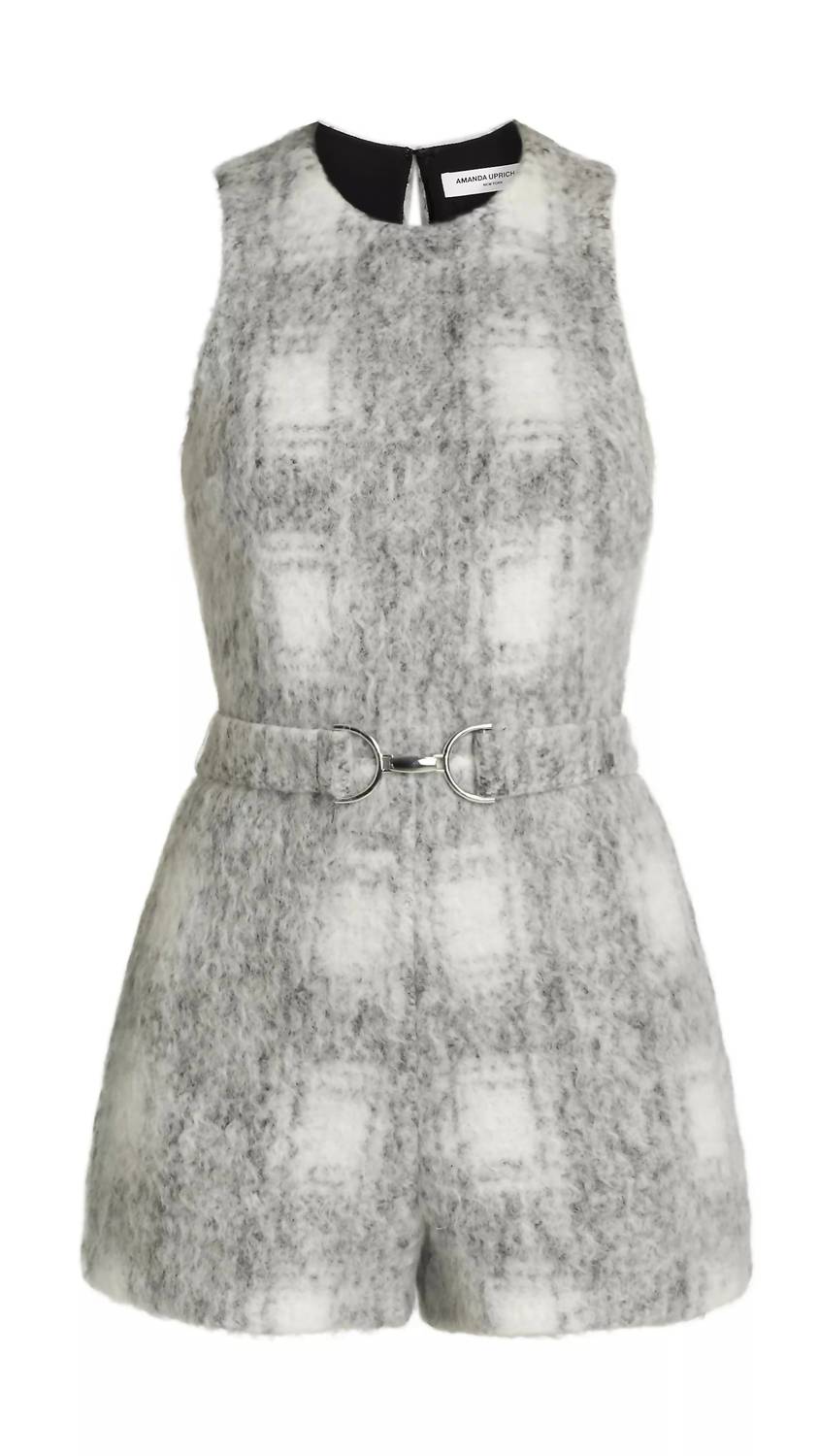 Amanda Uprichard - Hazel Wool Belted Romper