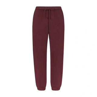 Skims - Calça Jogger Feminina de Algodão Fleece