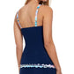 Profile By Gottex - D-Cup Scoop Neck Shirred Underwire Tankini Top