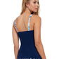 Profile By Gottex - D-Cup Scoop Neck Shirred Underwire Tankini Top
