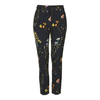 Topshop - Calça Slim Estampada Floral