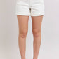 Judy Blue - High Waist Double Roll Cuff Denim Short