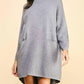 Pinch - Cozy Mock Neck Sweater Dress