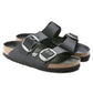 Birkenstock - Sandália feminina Arizona Big Buckle em couro oleado