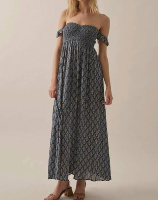 Por Together - Vestido longo com babados Flora