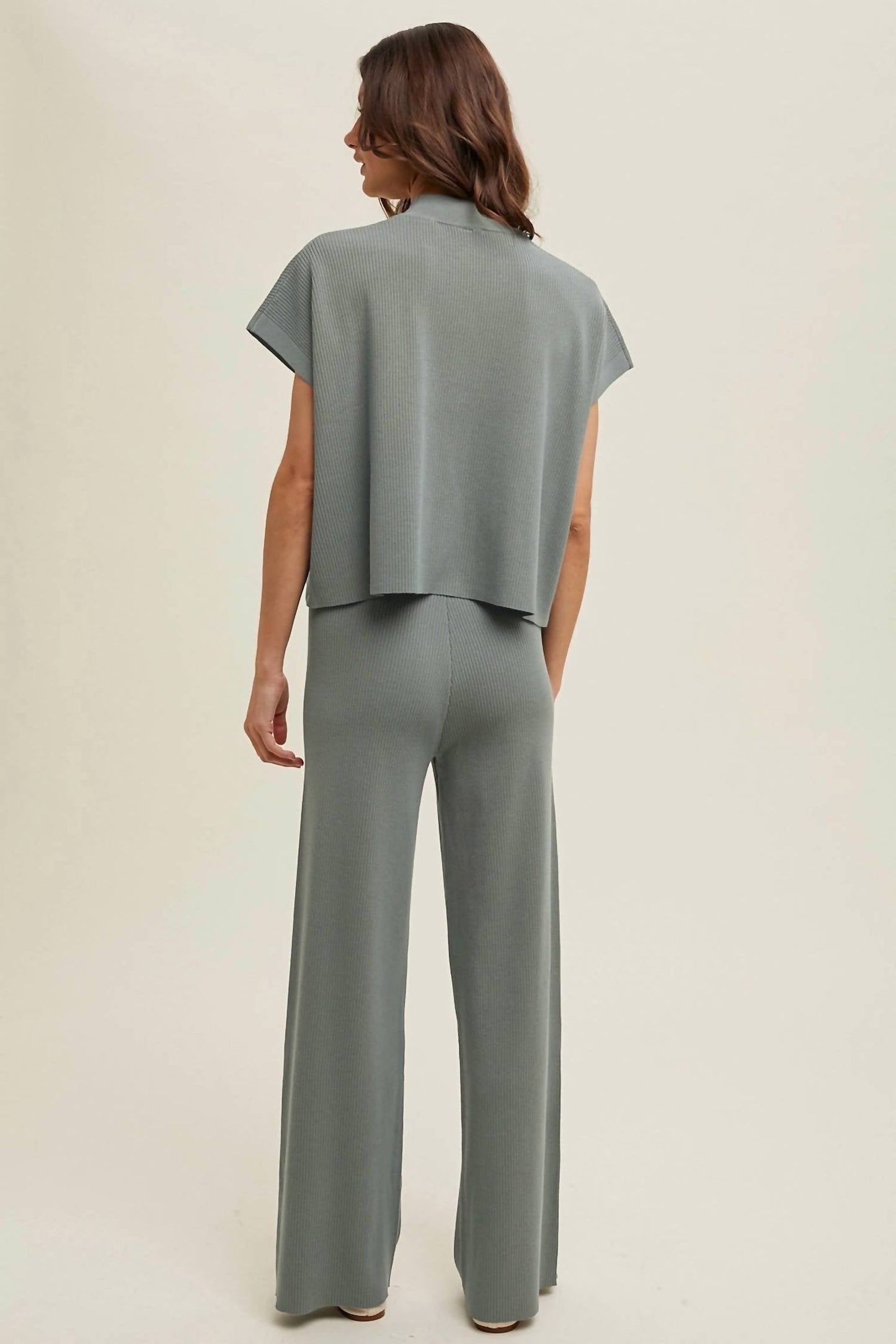 Wishlist - Ribbed Knit Boxy Set
