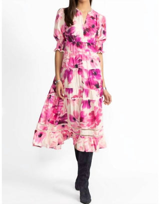Johnny Was - VESTIDO COMPRIMENTO DAPHNE TEA