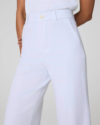 Spanx - Calças largas de sarja elástica