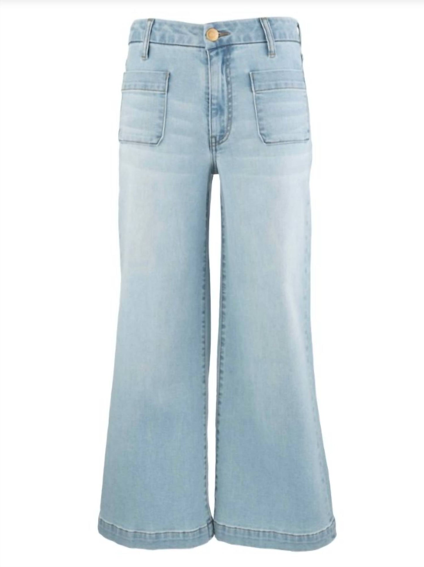 Kut From The Kloth - Meg High Rise Wide Leg w Patch Pockets