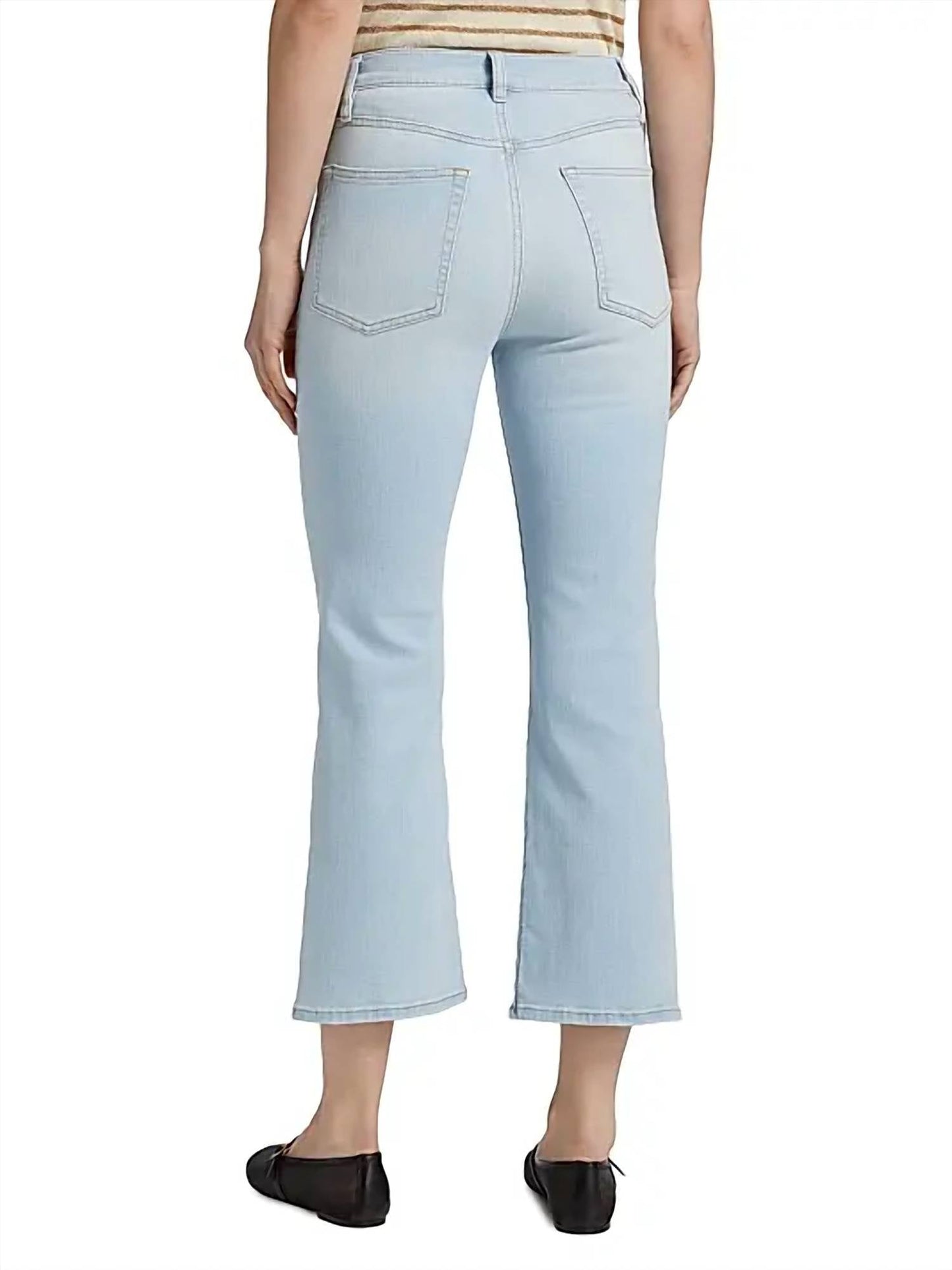 Frame - Reboot Boot-cut Crop Jeans