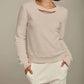 Lanston - Twist Neck Pullover Sweatshirt