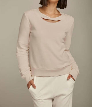 Lanston - Moletom com gola torcida