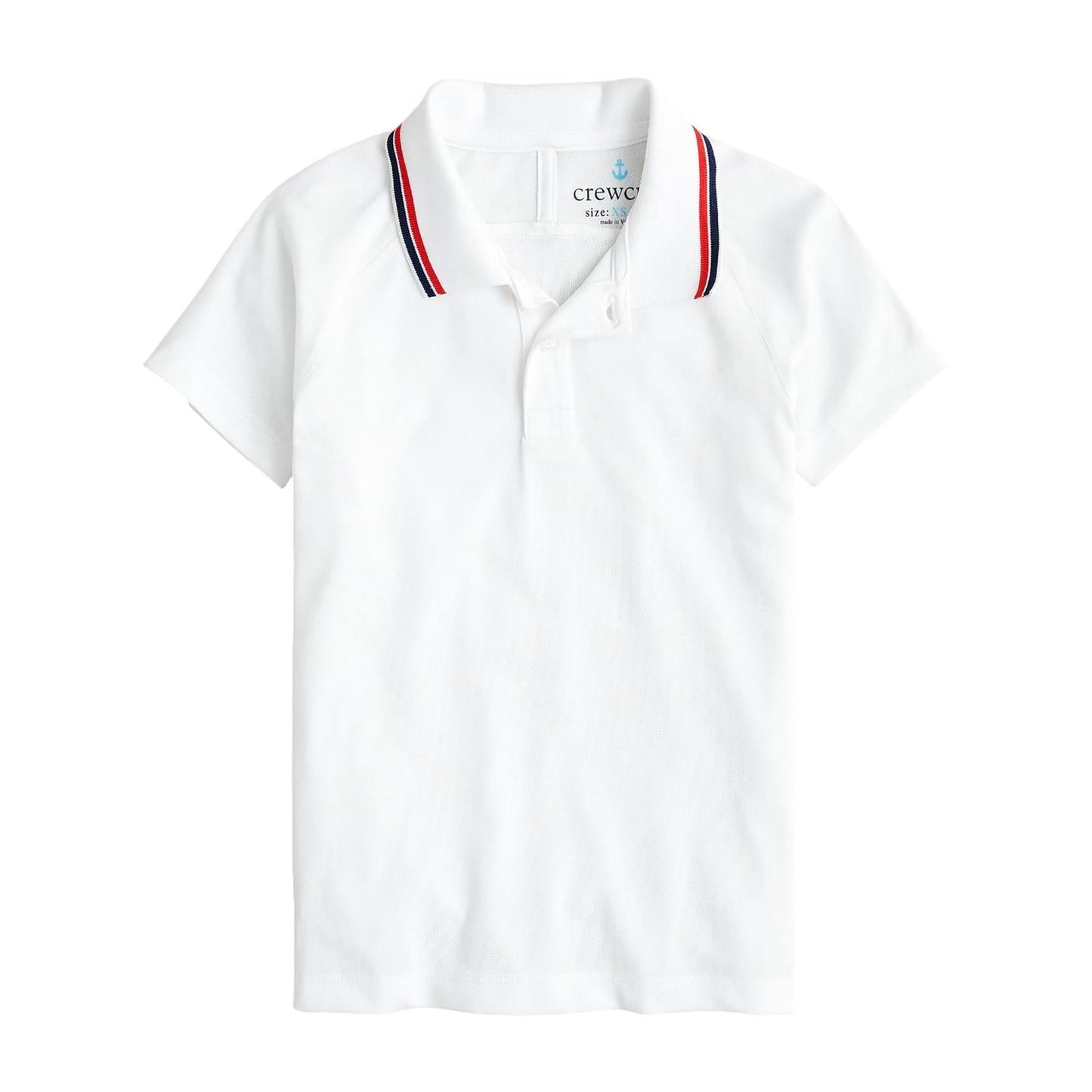 J.Crew - Kids' Tipped Piqué Polo Shirt Top
