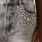 Steve Madden - Eras Rhinestone Embellished Jeans