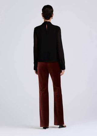 Derek Lam 10 Crosby - VALENTINE NECK TIE BLOUSE