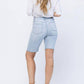 Judy Blue - High Waist Cutoff Bermuda Shorts