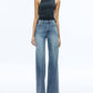 Alice + Olivia - Chrissy Crewneck Ruched Crop Top