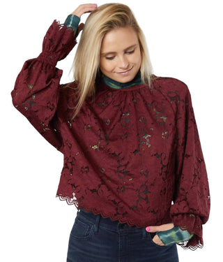 Free People - Top de renda Olivia