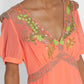 French Connection - Embroidered Chiffon Dress