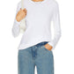 Enza Costa - Cashmere Loose Long Sleeve Tee Top