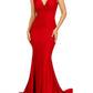 Fiesta Fashion - V Neck Bridesmaid Maxi Dress