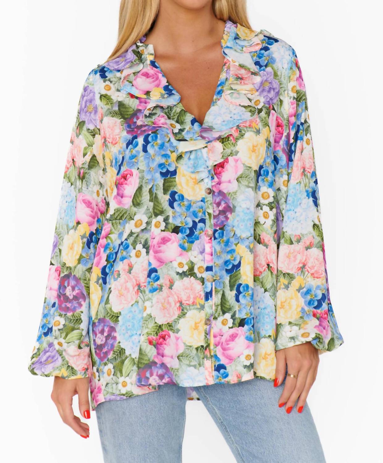 Show Me Your Mumu - Suki Ruffle Top
