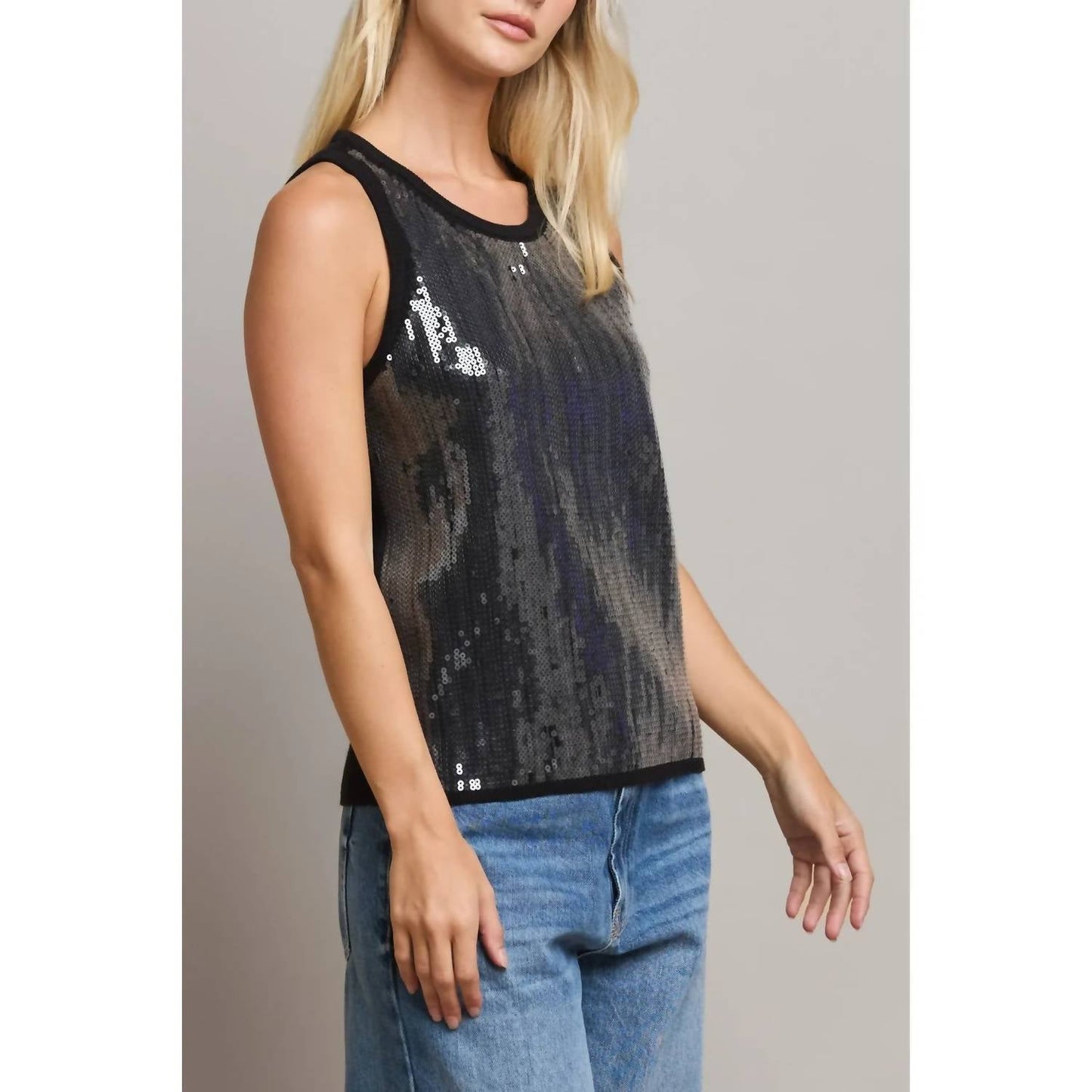 Abel Fragrance - Women's Sequin Tank Top