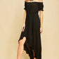 Entro - Off the Shoulder High Low Dress
