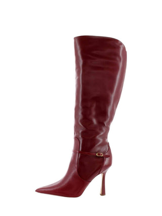 Sam Edelman - Bota feminina Elia Wide Calf com bico fino e cano alto